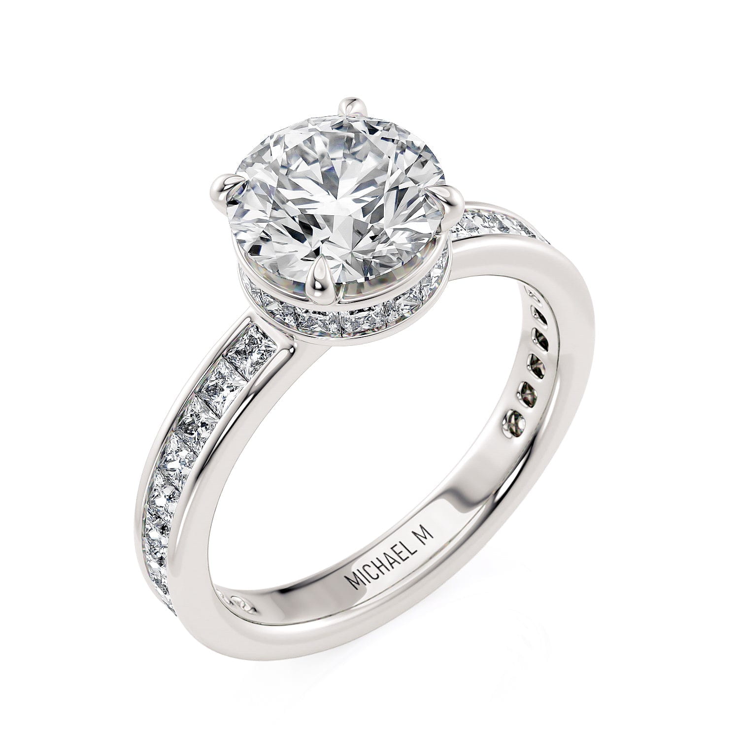 MICHAEL M Engagement Rings Montage R821-2