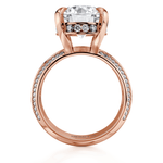 MICHAEL M Engagement Rings Montage R835-4 Round