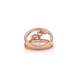 MICHAEL M Engagement Rings Montage Single Cluster Tension Band