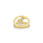 MICHAEL M Engagement Rings Montage Single Cluster Tension Band