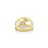 MICHAEL M Engagement Rings Montage Single Cluster Tension Band