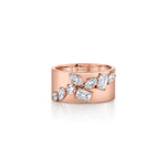MICHAEL M Engagement Rings Montage Wide Cluster Band