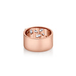 MICHAEL M Engagement Rings Montage Wide Cluster Band