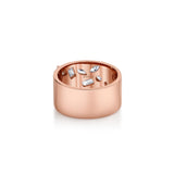 MICHAEL M Engagement Rings Montage Wide Cluster Band