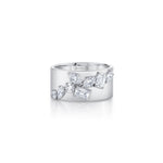MICHAEL M Engagement Rings Montage Wide Cluster Band