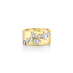 MICHAEL M Engagement Rings Montage Wide Cluster Band