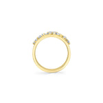 MICHAEL M Engagement Rings Montage Wide Cluster Band