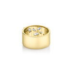 MICHAEL M Engagement Rings Montage Wide Cluster Band