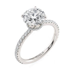 MICHAEL M Engagement Rings Platinum Crown R804-2 R804-2 PT
