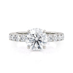 MICHAEL M Engagement Rings Platinum Meksian R901-2 Round