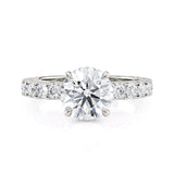 MICHAEL M Engagement Rings Platinum Meksian R901-2 Round