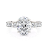 MICHAEL M Engagement Rings Platinum Meksian R901-3