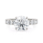 MICHAEL M Engagement Rings Platinum Meksian R902-3