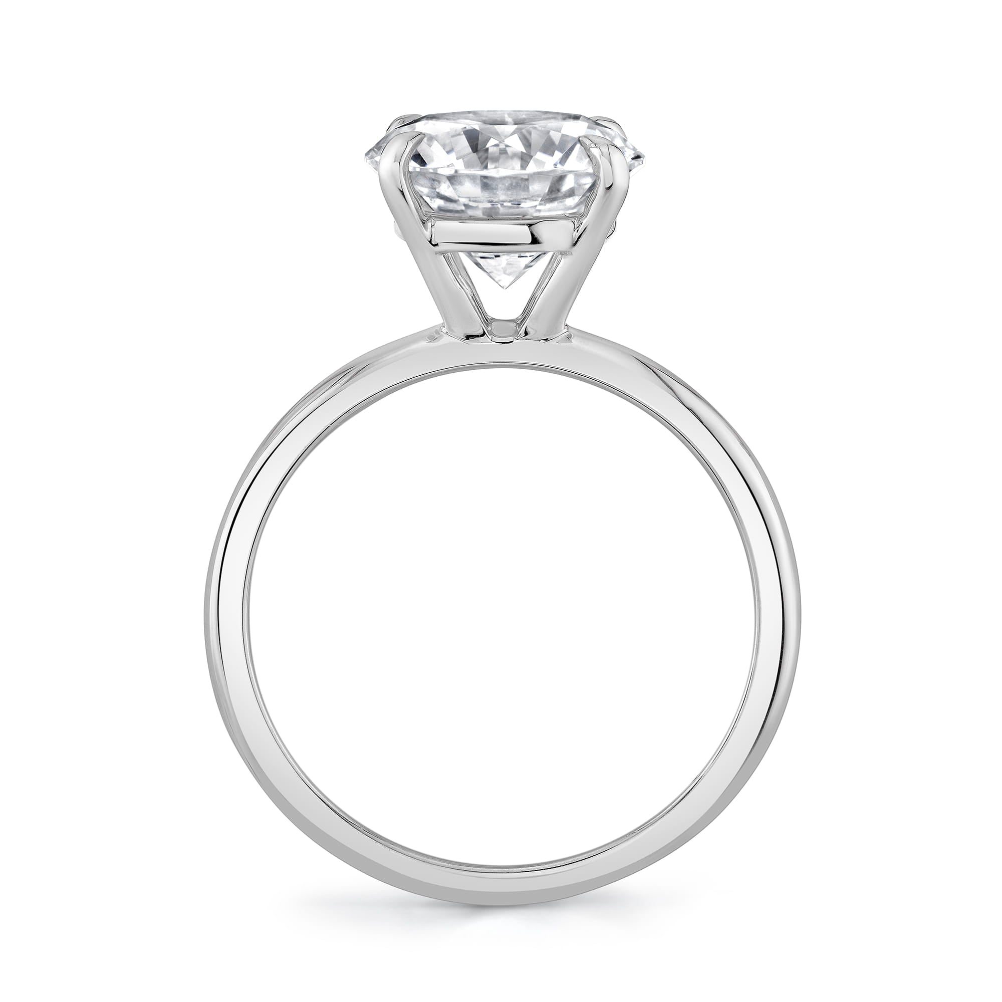MICHAEL M Engagement Rings Solitaire R706 High Polished