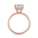 MICHAEL M Engagement Rings Solitaire R706 High Polished