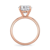 MICHAEL M Engagement Rings Solitaire R706 High Polished