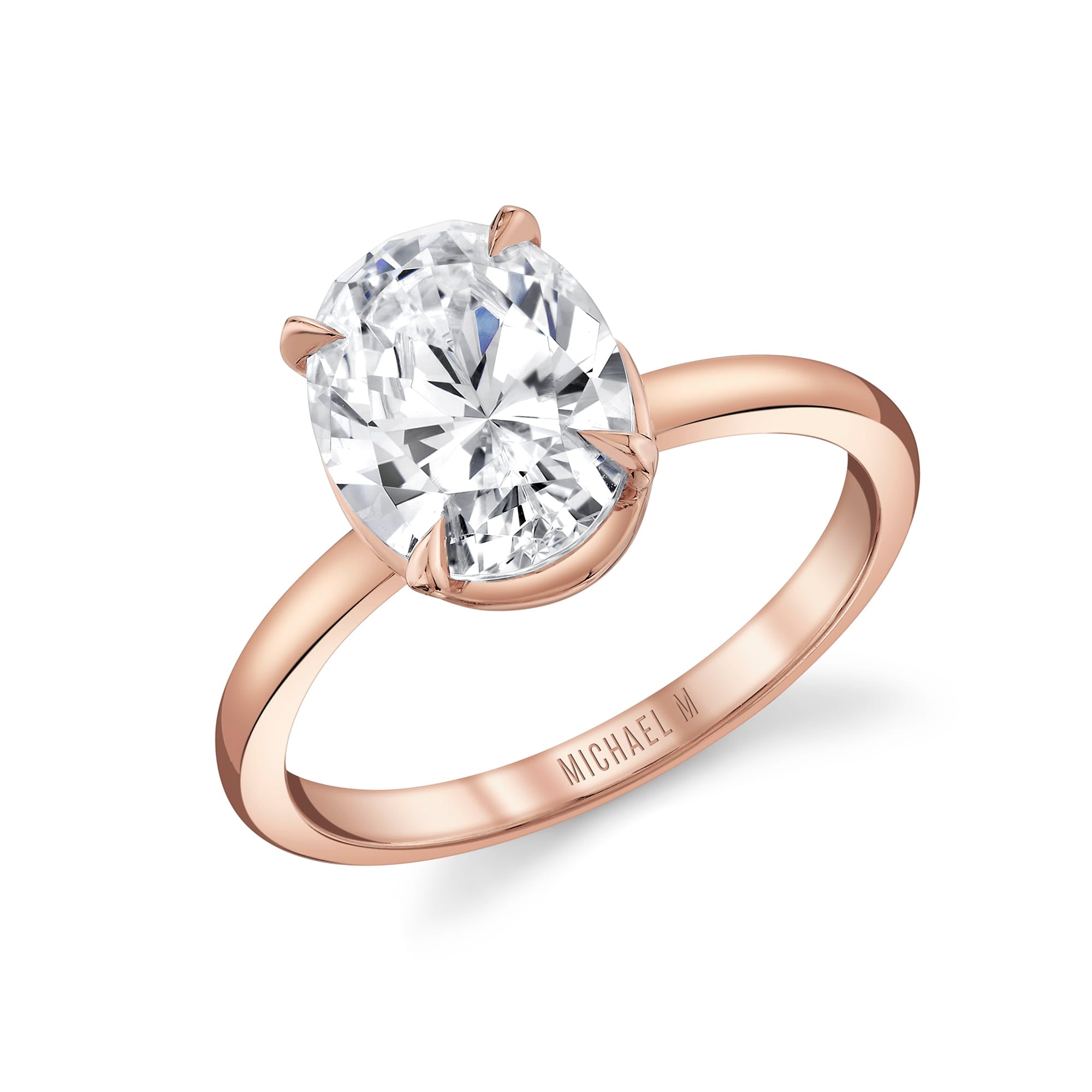 MICHAEL M Engagement Rings Solitaire R750HP