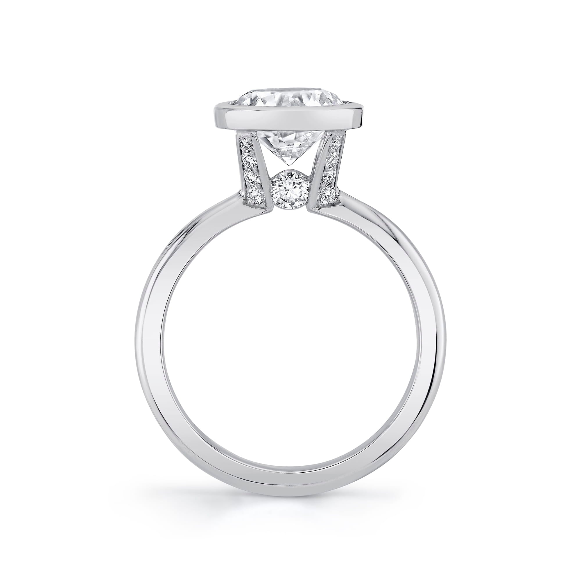 MICHAEL M Engagement Rings Solitaire R838 Round