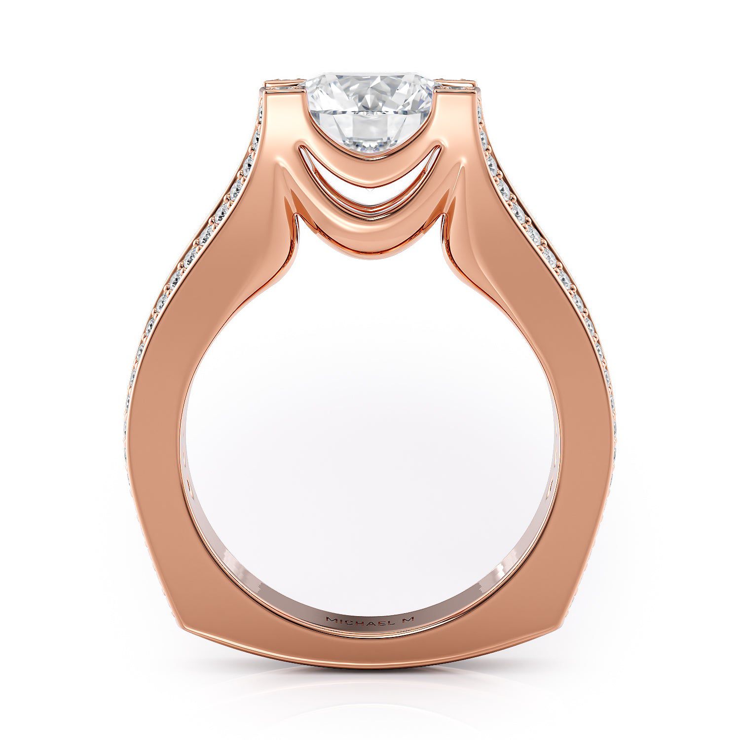 MICHAEL M Engagement Rings Strada R289-2