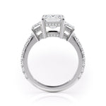 MICHAEL M Engagement Rings Trinity Emerald Three-Stone