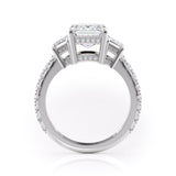MICHAEL M Engagement Rings Trinity Emerald Three-Stone