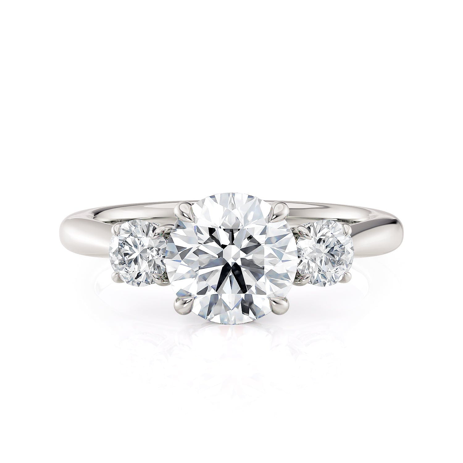 MICHAEL M Engagement Rings Trinity R805-1.5