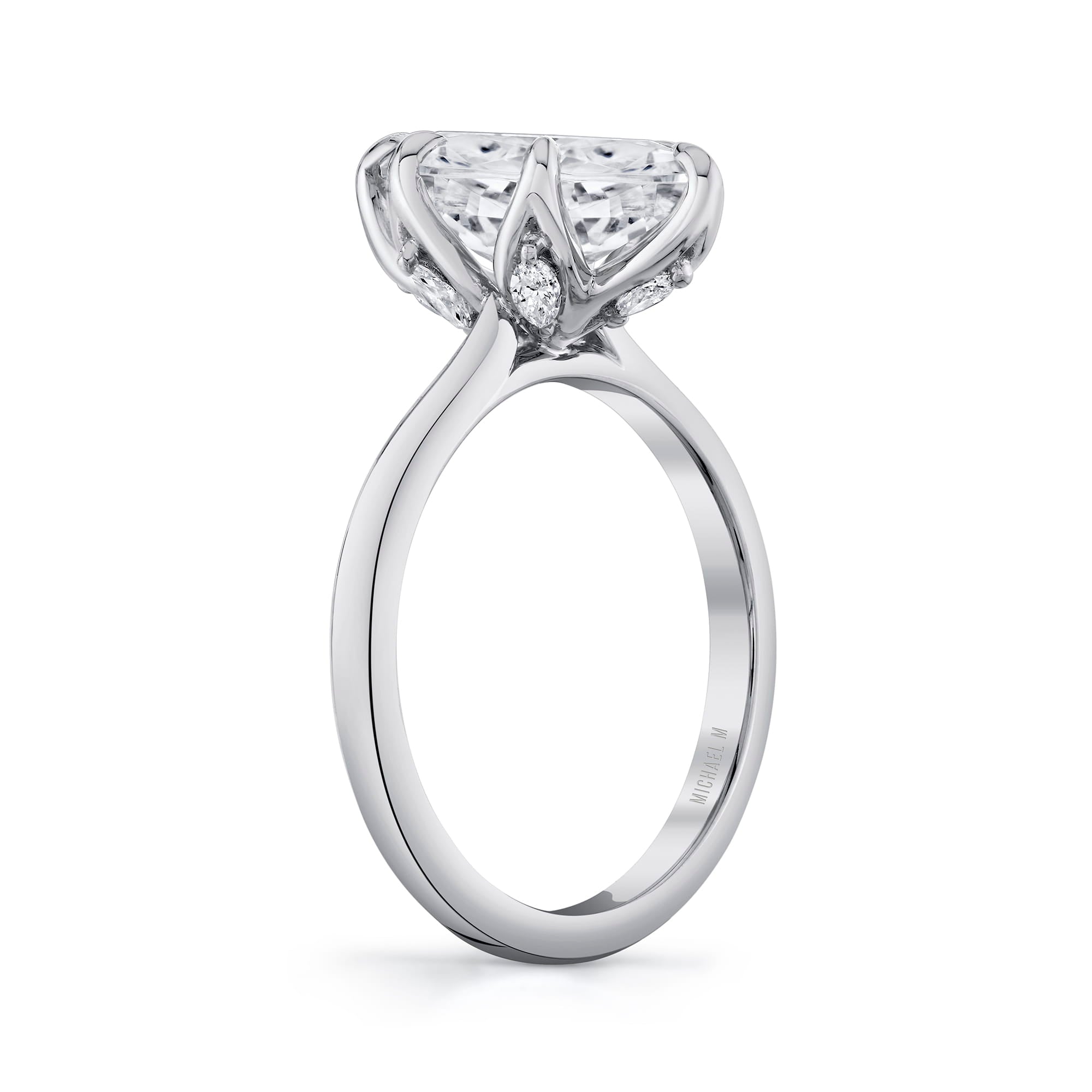 MICHAEL M Engagement Rings Tulip R847