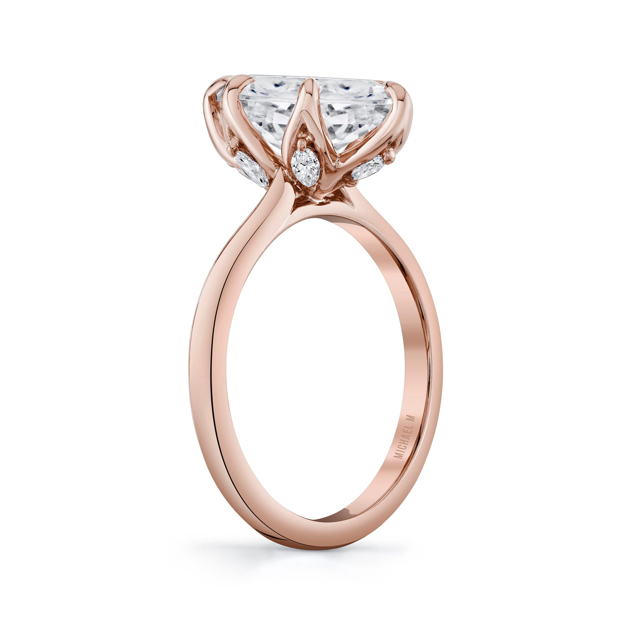 MICHAEL M Engagement Rings Tulip R847