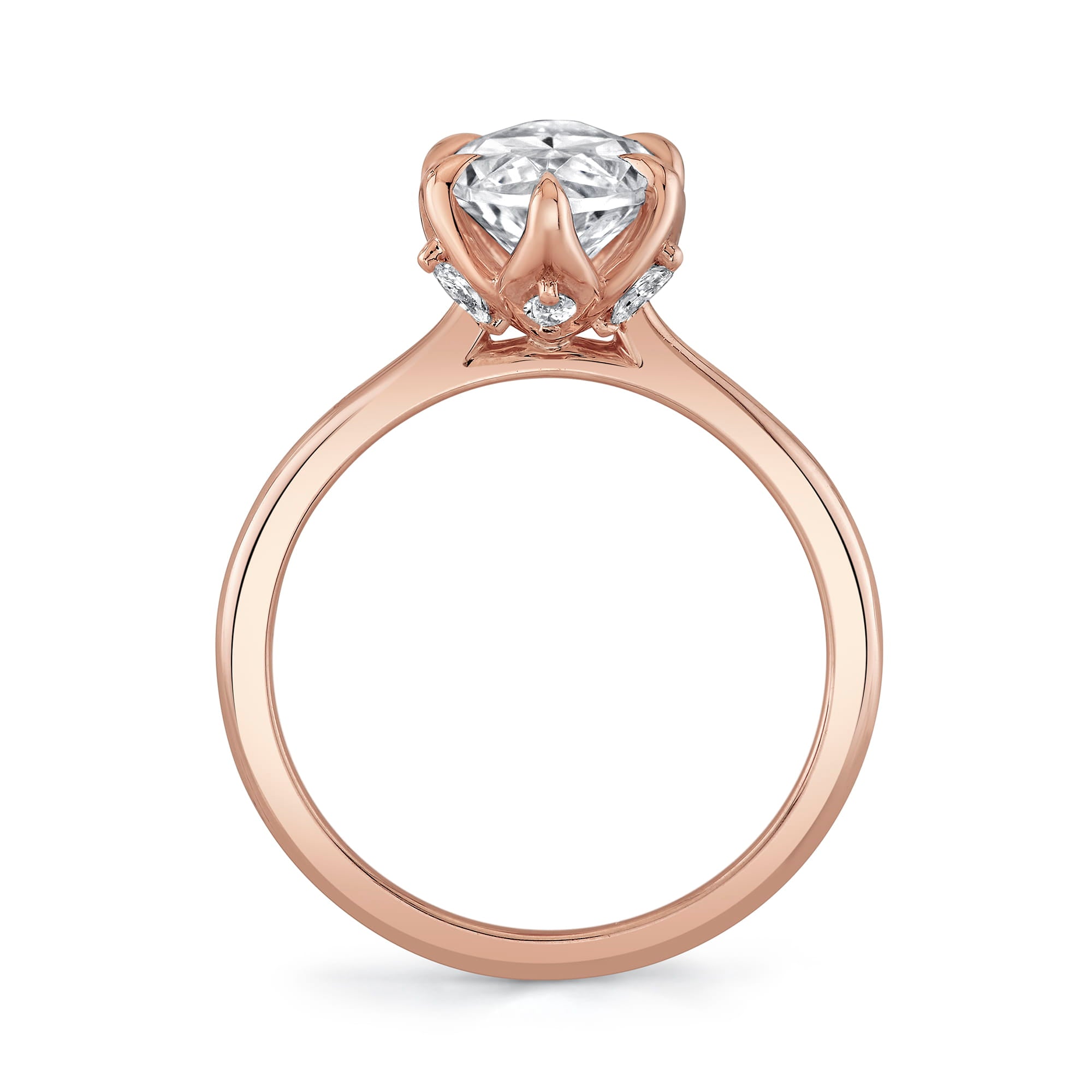 MICHAEL M Engagement Rings Tulip R847