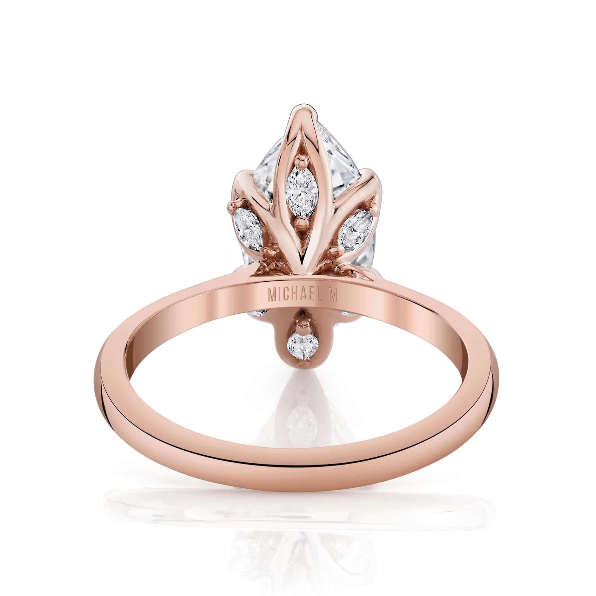 MICHAEL M Engagement Rings Tulip R847