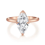 MICHAEL M Engagement Rings Tulip R849 High Polished