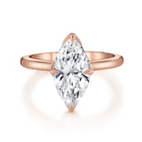 MICHAEL M Engagement Rings Tulip R849 High Polished