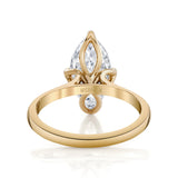 MICHAEL M Engagement Rings Tulip R849 High Polished