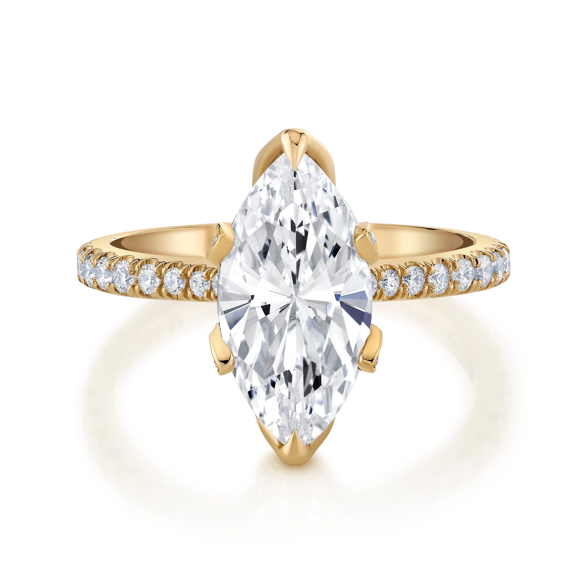 MICHAEL M Engagement Rings Tulip R850U