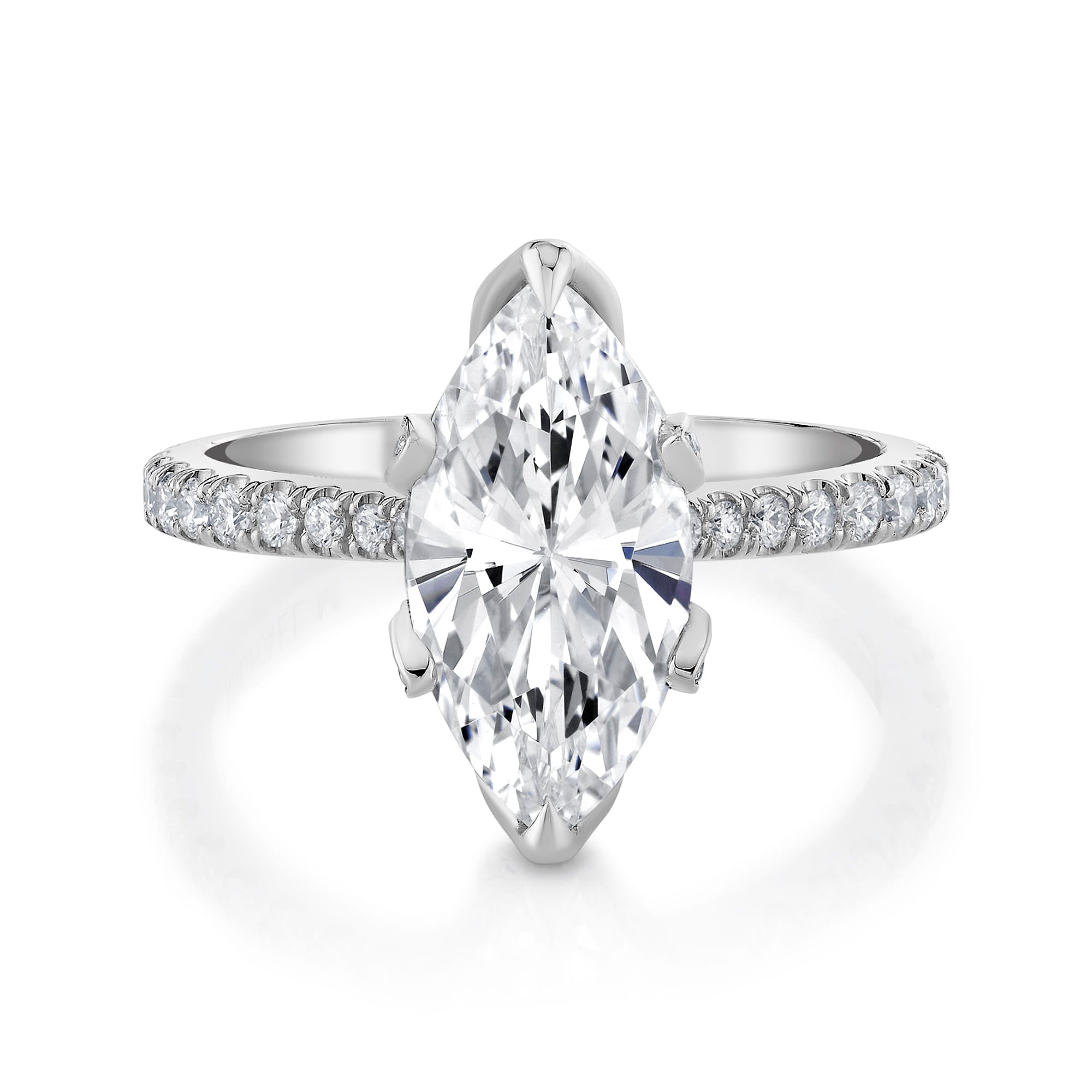 MICHAEL M Engagement Rings Tulip R850U