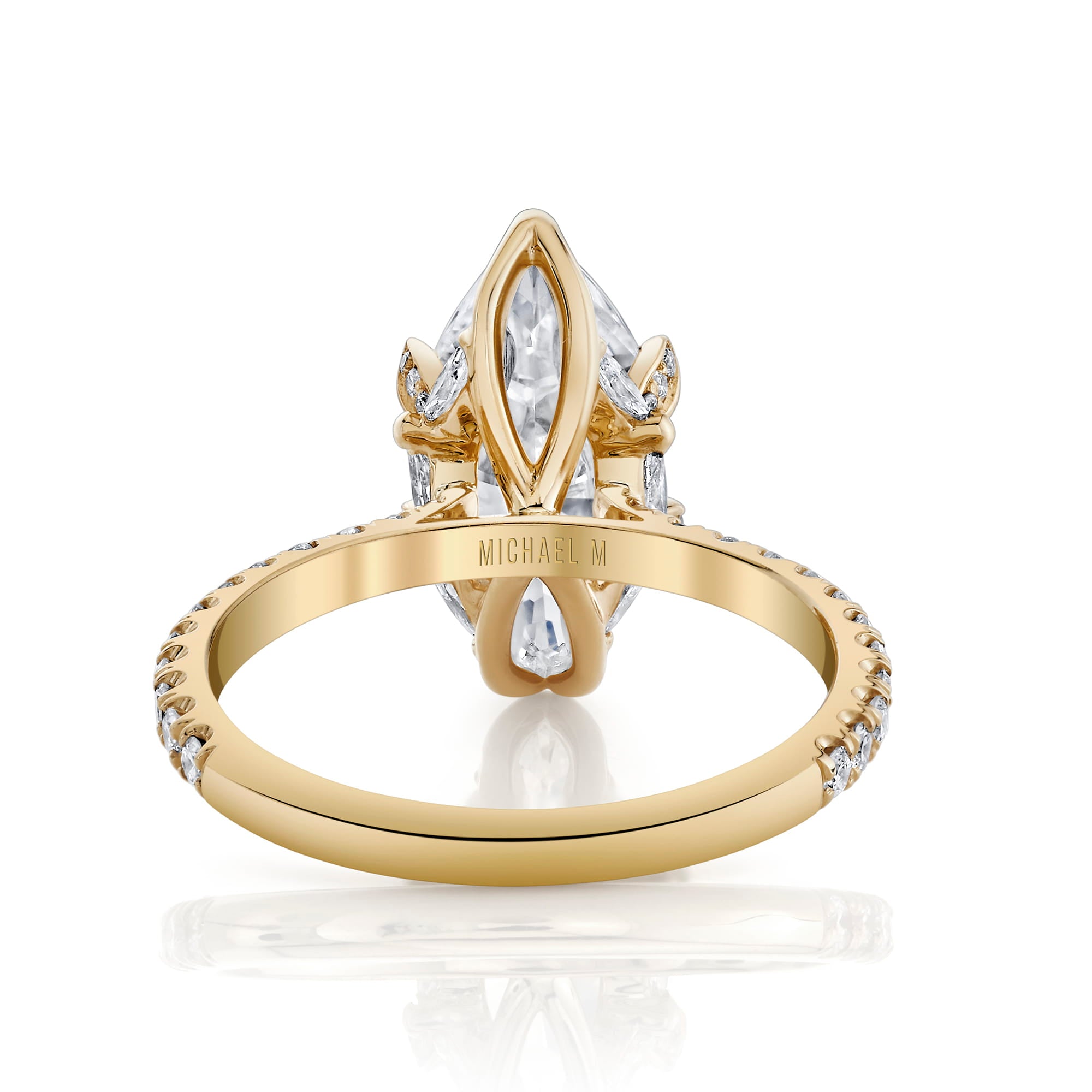 MICHAEL M Engagement Rings Tulip R850U