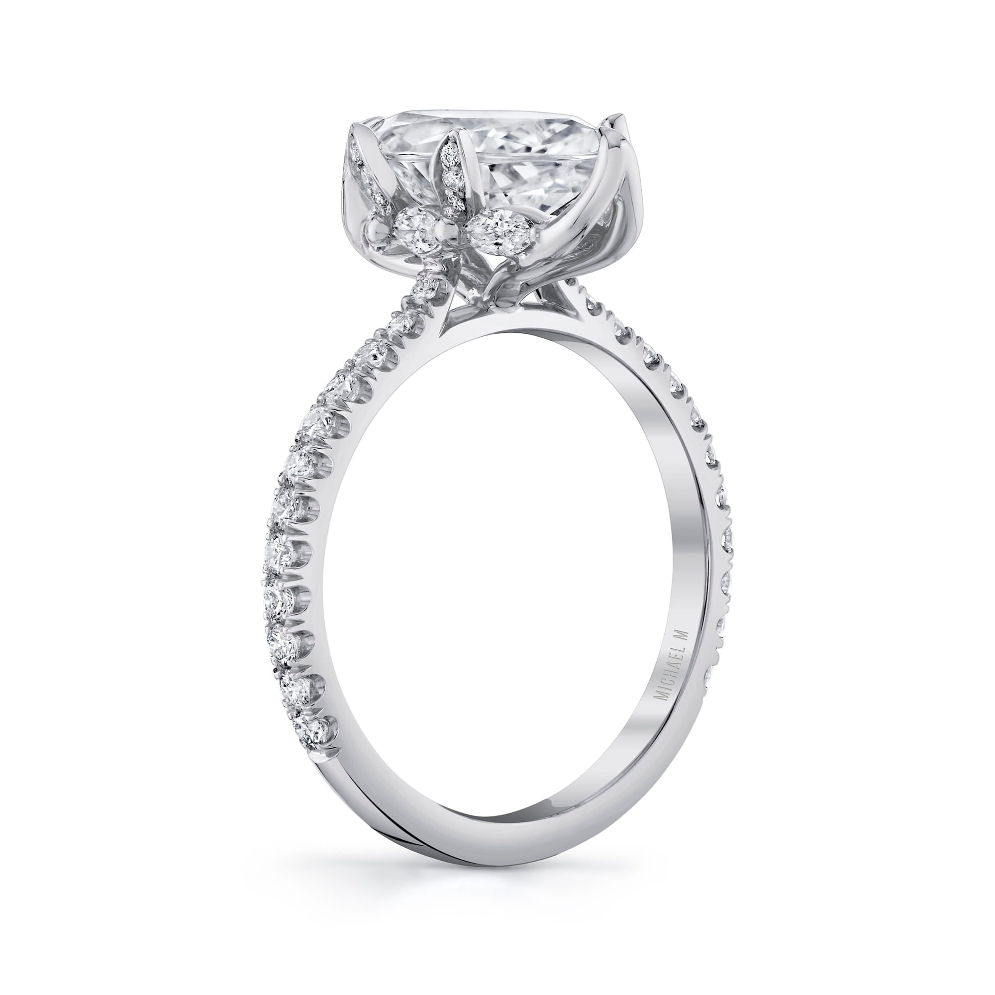 MICHAEL M Engagement Rings Tulip R850U
