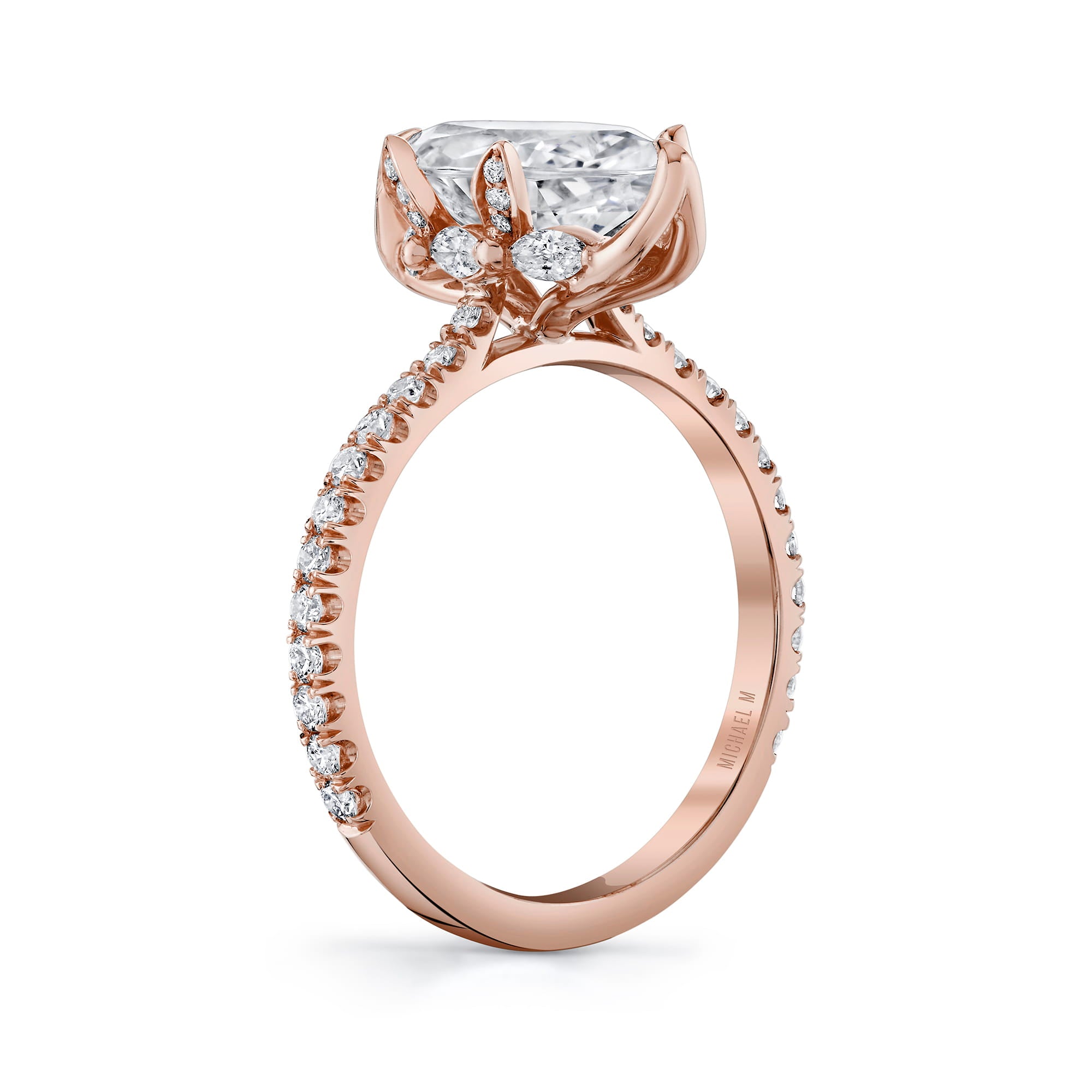 MICHAEL M Engagement Rings Tulip R850U