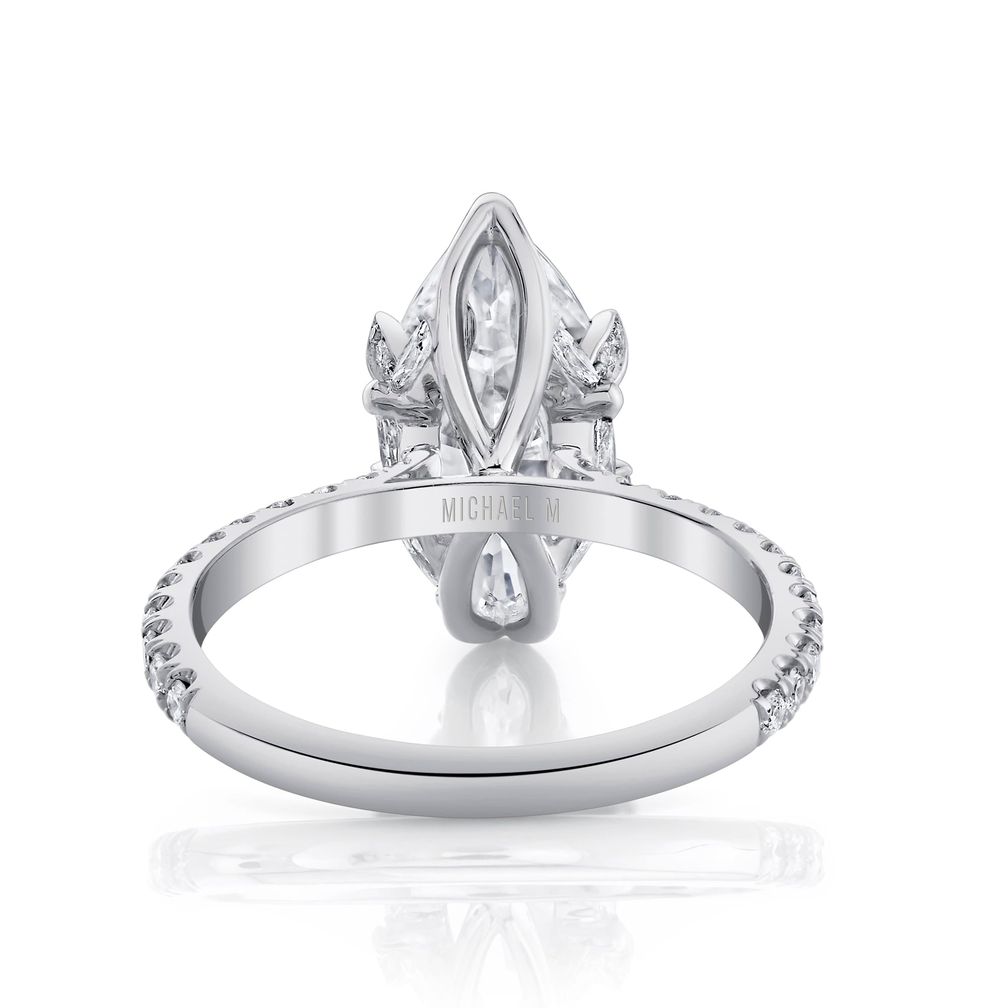 MICHAEL M Engagement Rings Tulip R850U