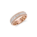 MICHAEL M Engagement Rings Wedding Band MB124-H