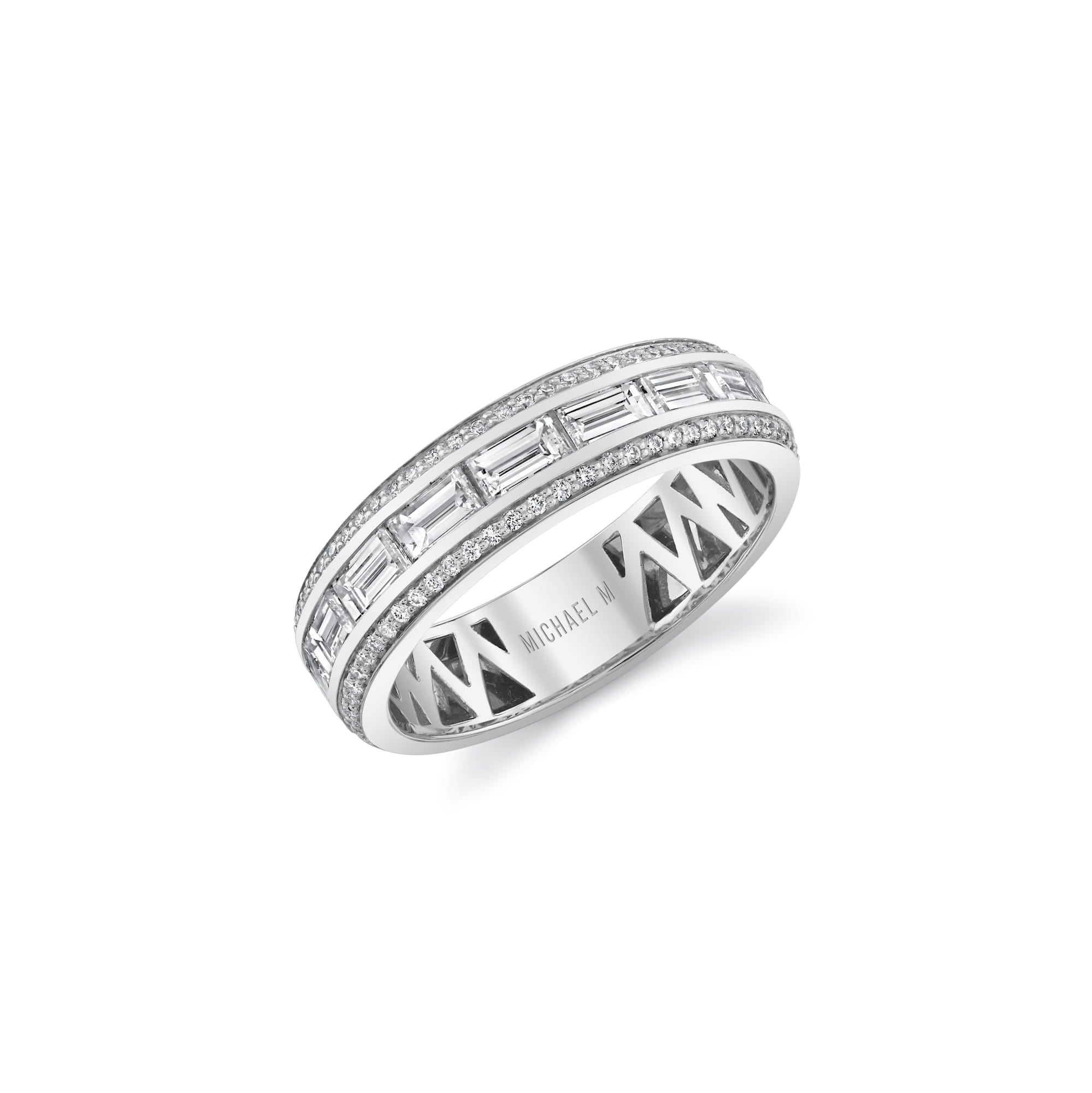 MICHAEL M Engagement Rings Wedding Band MB124-H