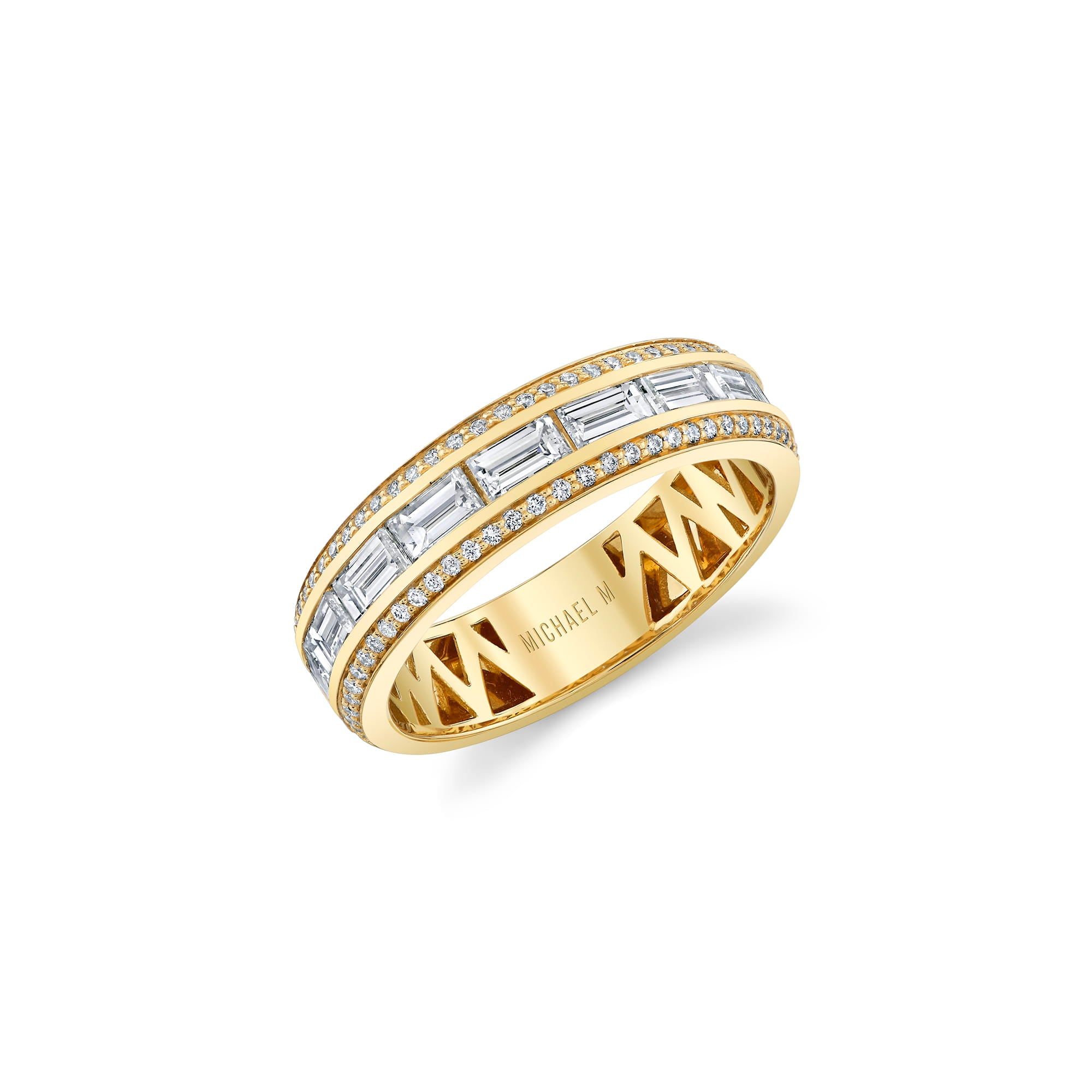 MICHAEL M Engagement Rings Wedding Band MB124-H