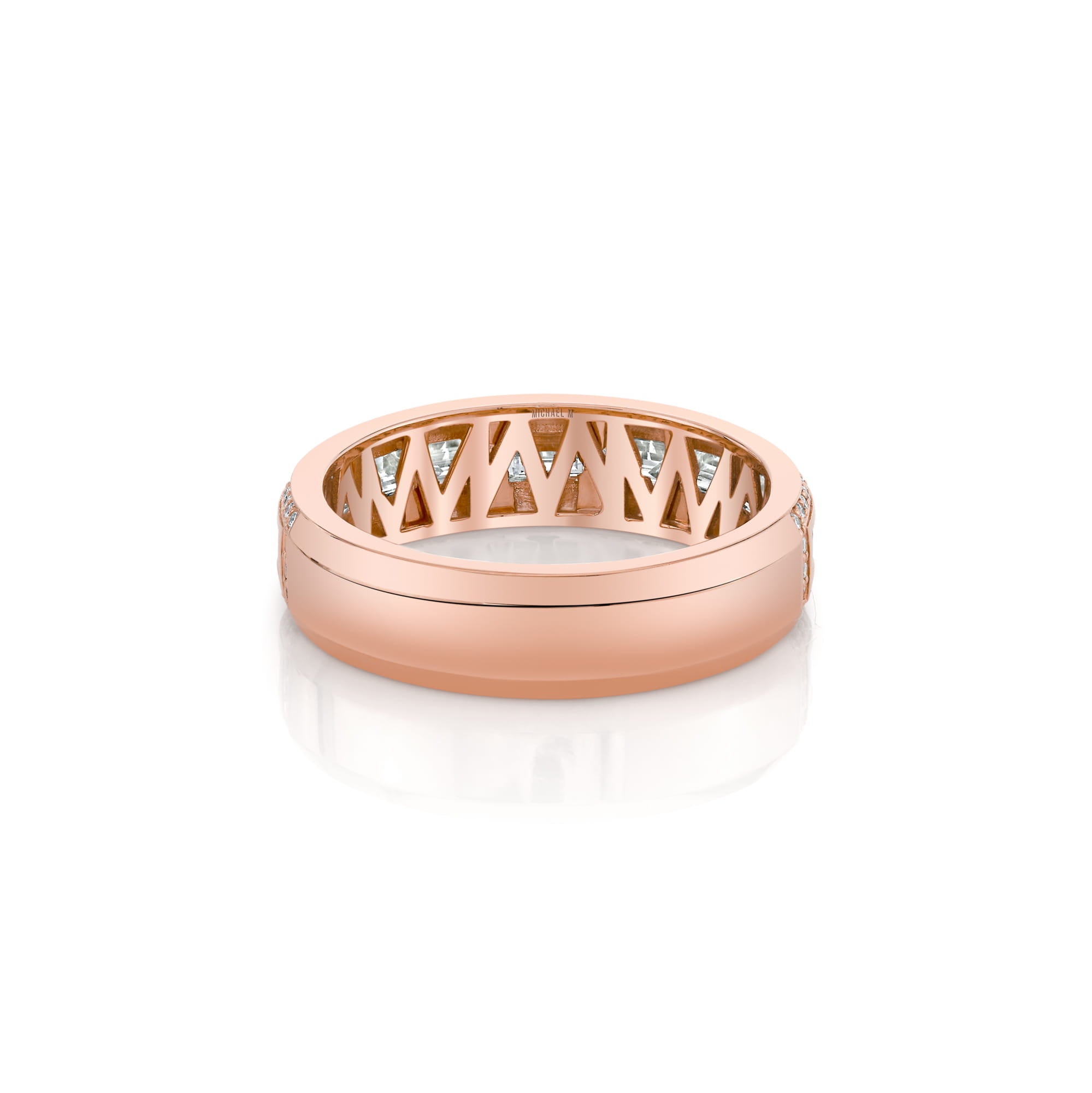 MICHAEL M Engagement Rings Wedding Band MB124-H