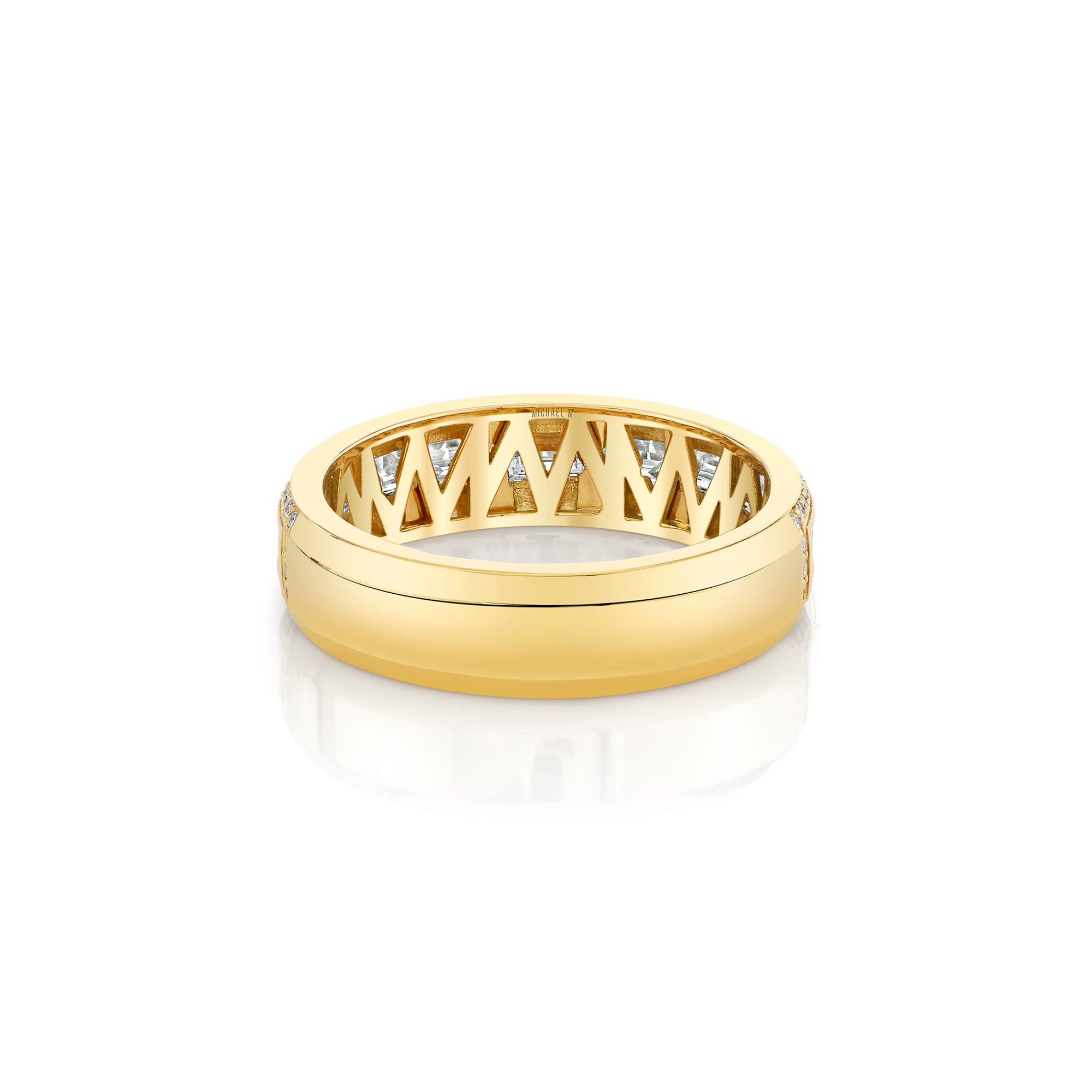 MICHAEL M Engagement Rings Wedding Band MB124-H