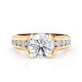 MICHAEL M Engagement Rings Yellow Gold Strada R680-2 R680-2YG