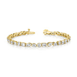 MICHAEL M Fashion Bracelet 14K Yellow Gold Montage Tennis Bracelet