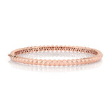 MICHAEL M Fashion Bracelets 14K Rose Gold Men's Tetra 3D Bracelet