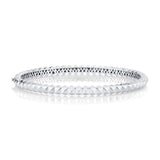 MICHAEL M Fashion Bracelets 14K White Gold Men's Tetra 3D Bracelet