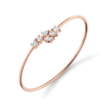 MICHAEL M Fashion Bracelets 18K Rose Gold Montage Bypass Cuff
