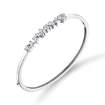 MICHAEL M Fashion Bracelets 18K White Gold Montage Top Pave Bracelet